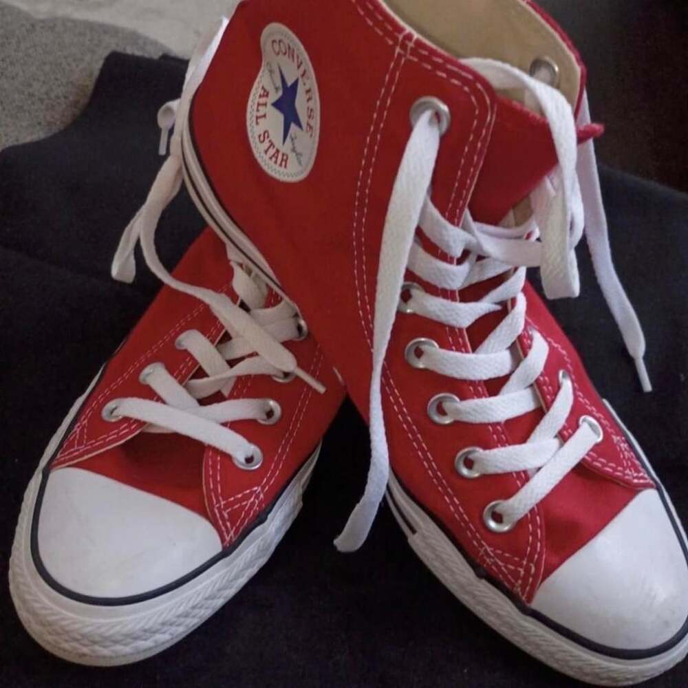 Converse Chuck Taylor All Star High-Top Red Sneakers